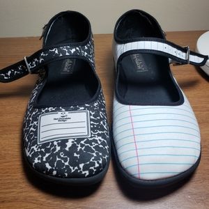 notebook mary jane shoes